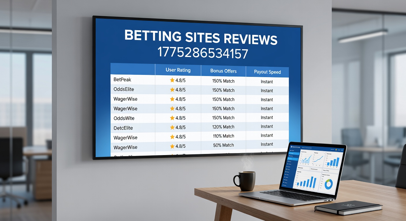 Graph charting betting site performance metrics including odds competitiveness, bonus value, and user ratings over time