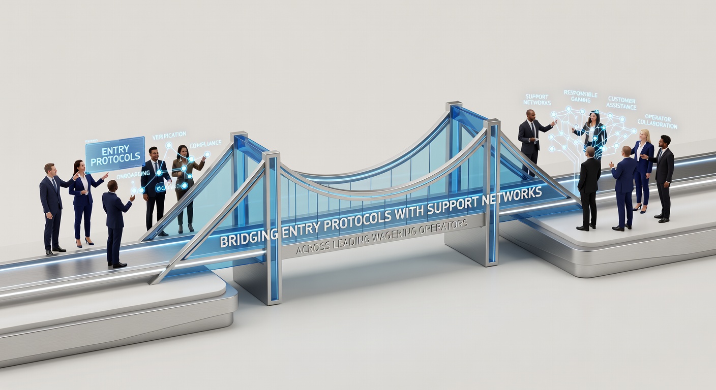 Illustration of integrated entry and support systems in betting platforms