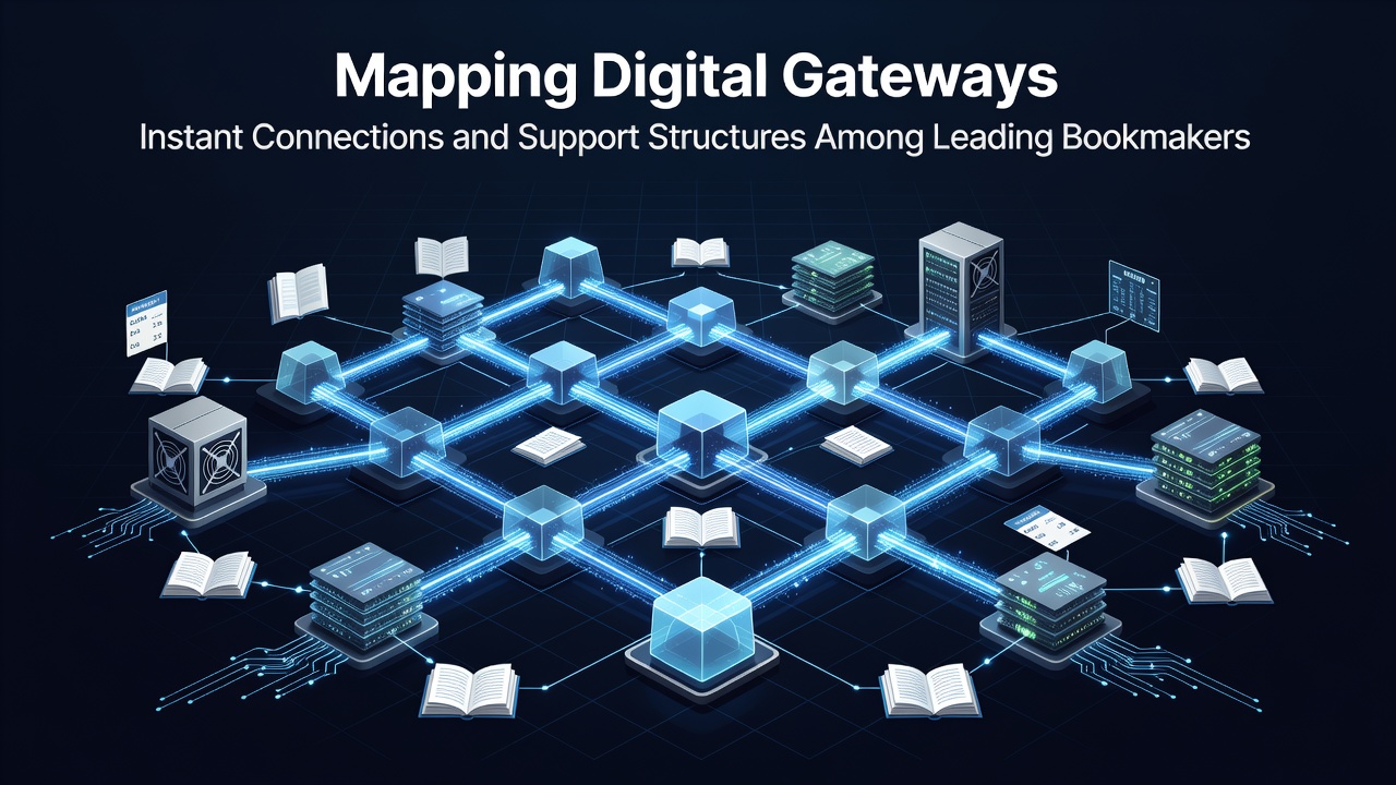 Support team dashboard illustrating real-time connections and query routing for bookmakers