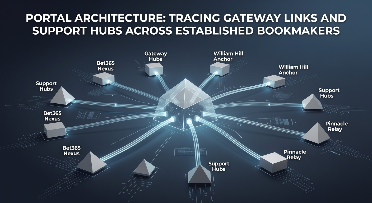 Detailed view of support hub navigation and gateway connections within bookmaker websites
