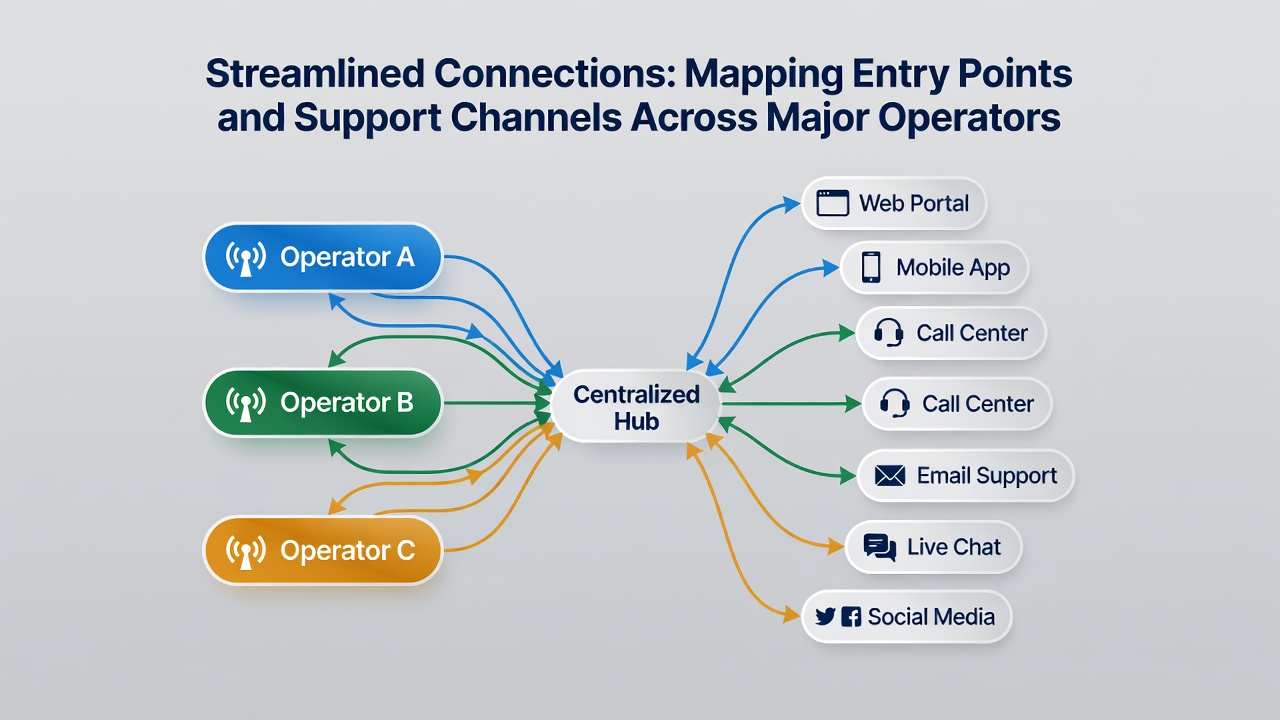 Detailed breakdown of support options and secure access methods across betting operators